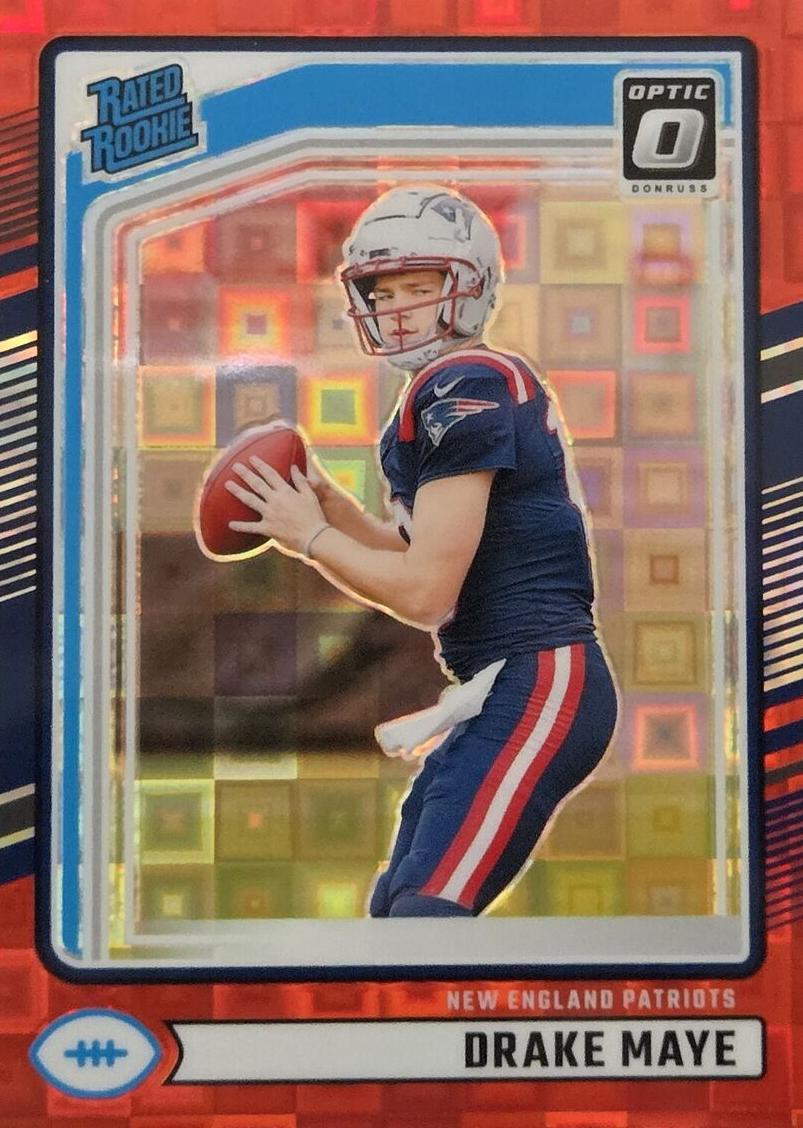 2024 Panini Donruss Base #379 Drake Maye front