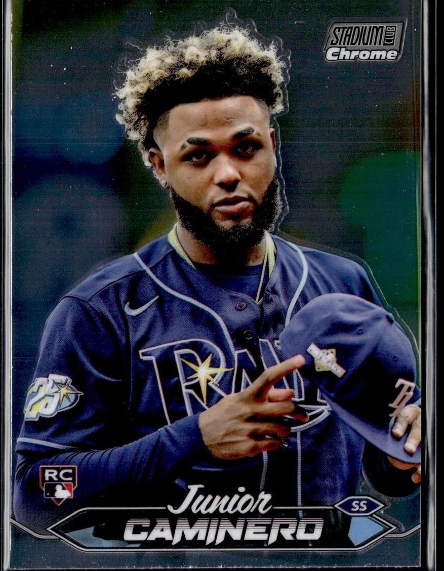 Junior Caminero 2024 Stadium Club card