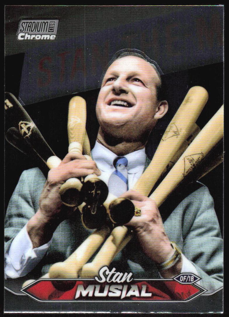 Stan Musial 2024 Stadium Club card