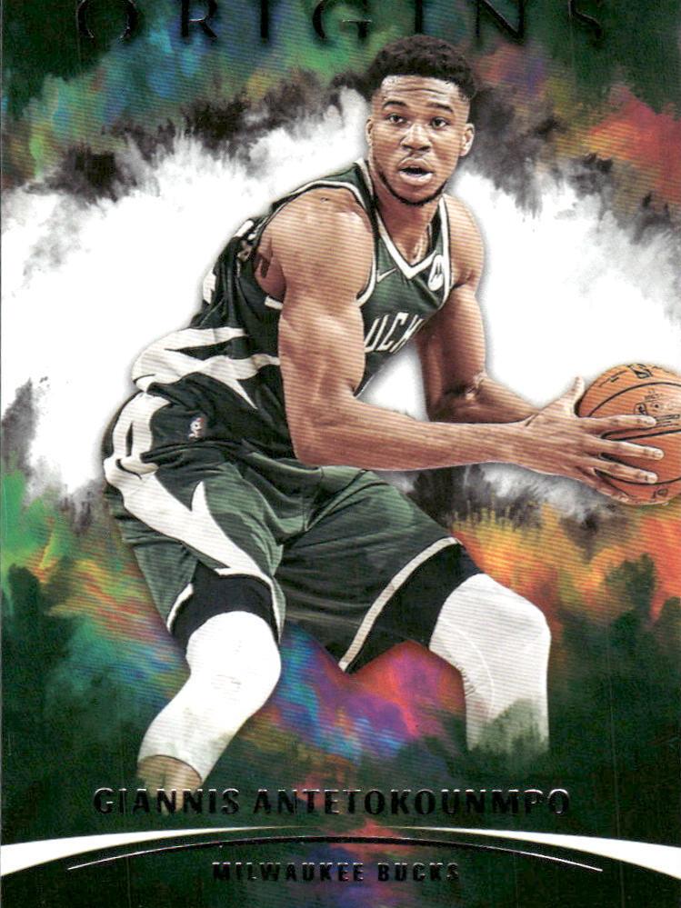 2021 Panini Origins Giannis Antetokounmpo [Orange] #34 card