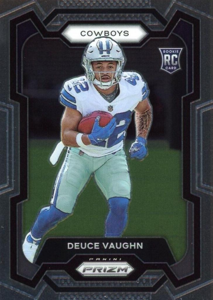 Deuce Vaughn 2023 Prizm Football card