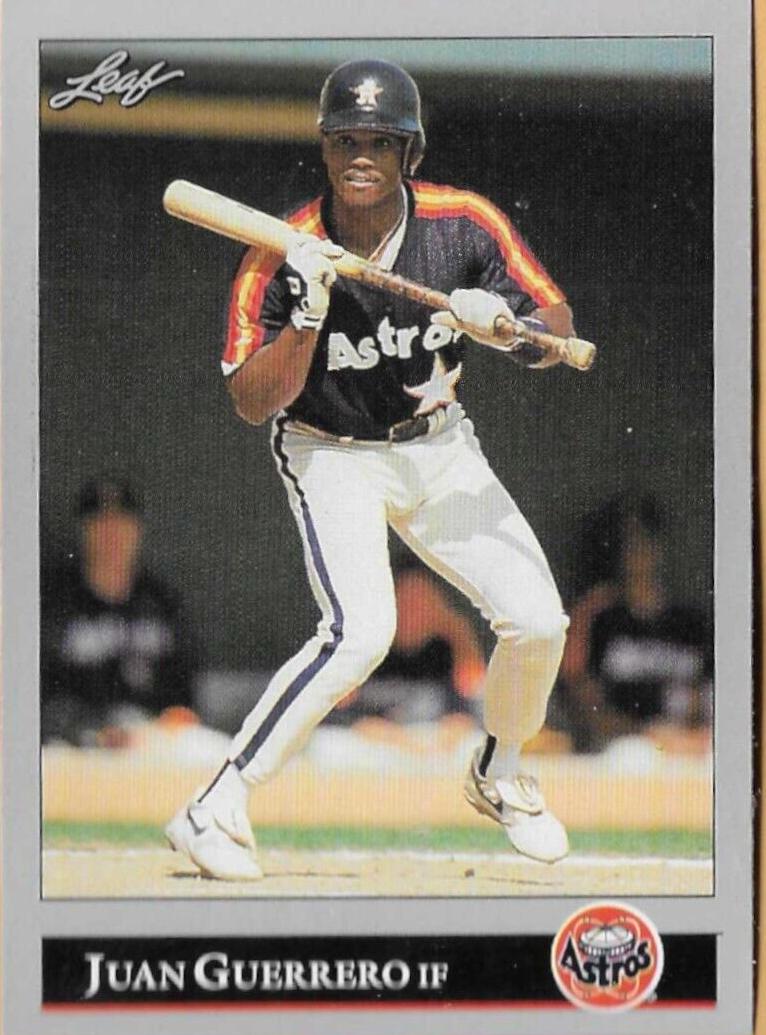 1992 Leaf Juan Guerrero #428 card