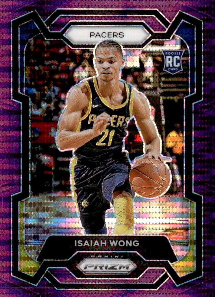 Isaiah Wong 2023-24 Prizm Basketball card