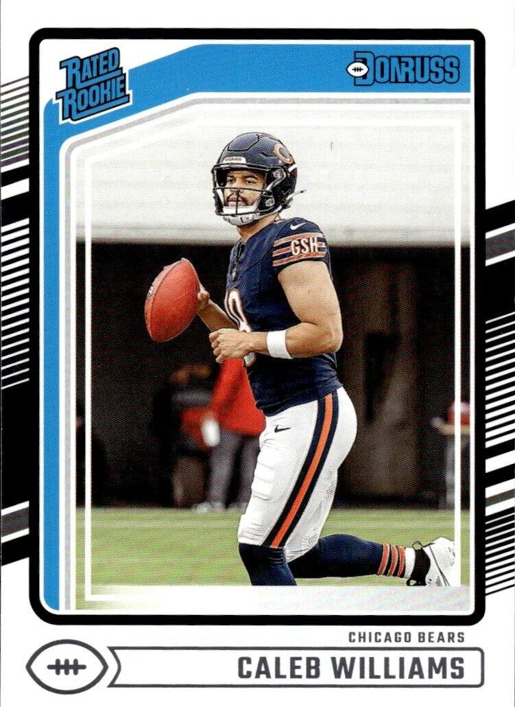 Caleb Williams 2024 Donruss Football card