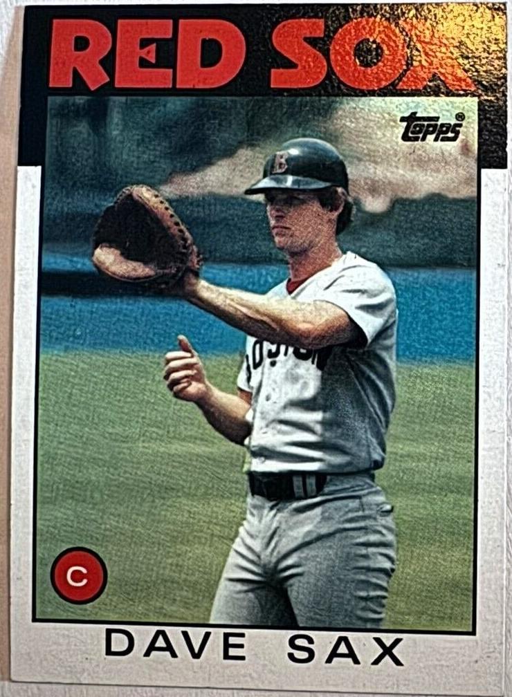 1986 Dave Sax #307