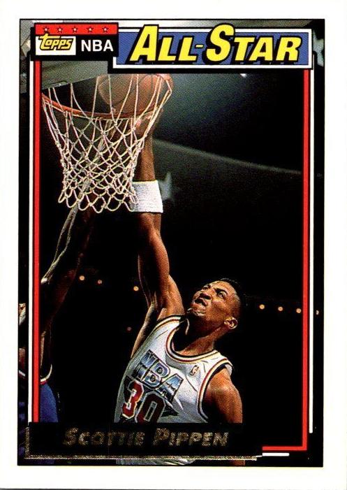 1992 Topps Scottie Pippen [Gold] #103 card