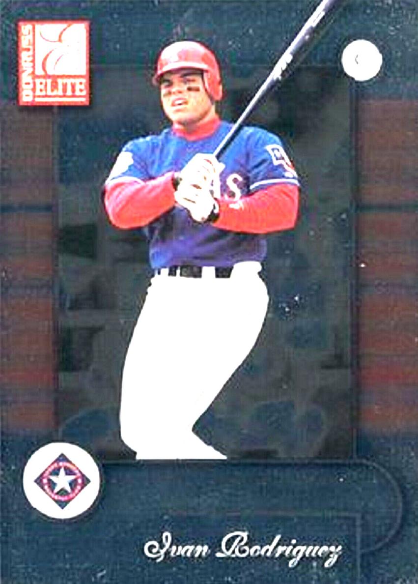 Ivan Rodriguez 2001 Donruss Baseball