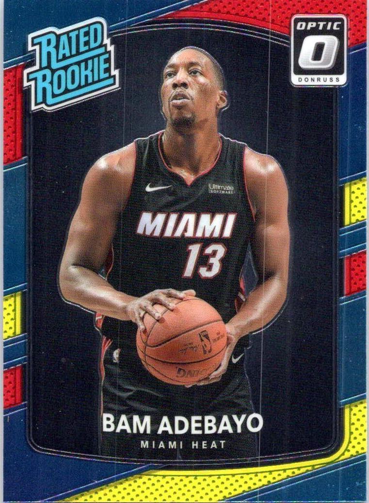 2017 Bam Adebayo [Red Yellow] #187