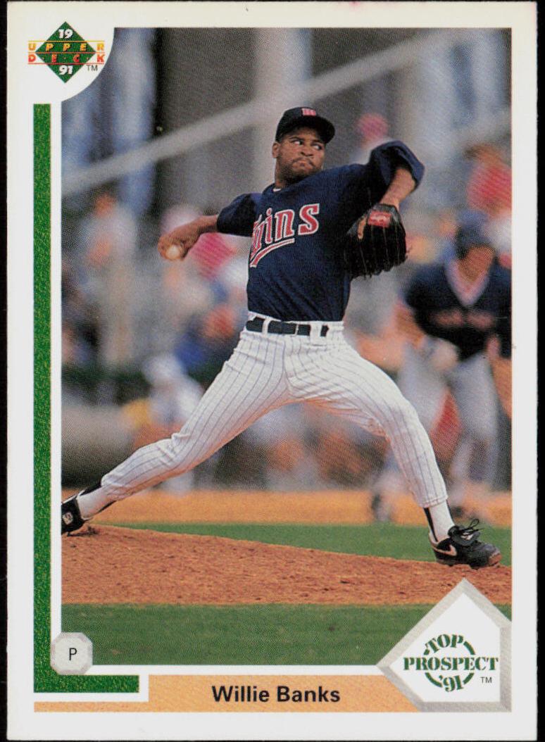 1991 Upper Deck Willie Banks #74 card