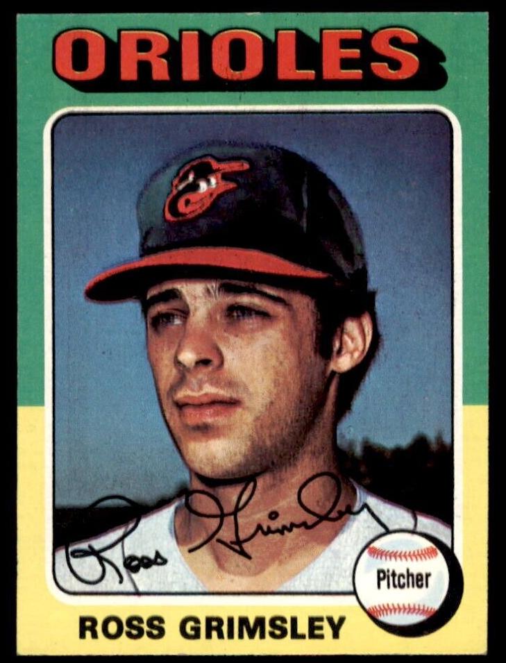 1975 Ross Grimsley #458