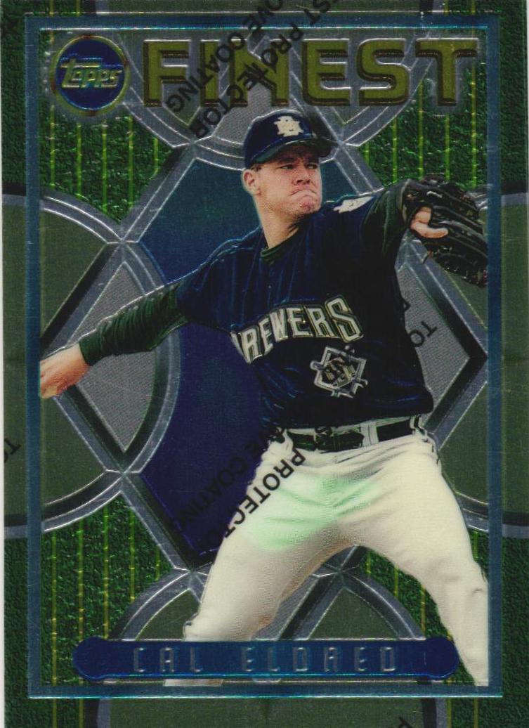 1995 Topps Finest Cal Eldred #63 card