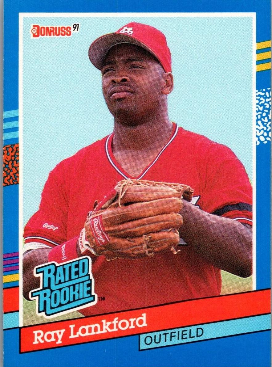 Ray Lankford 1991 Donruss Baseball