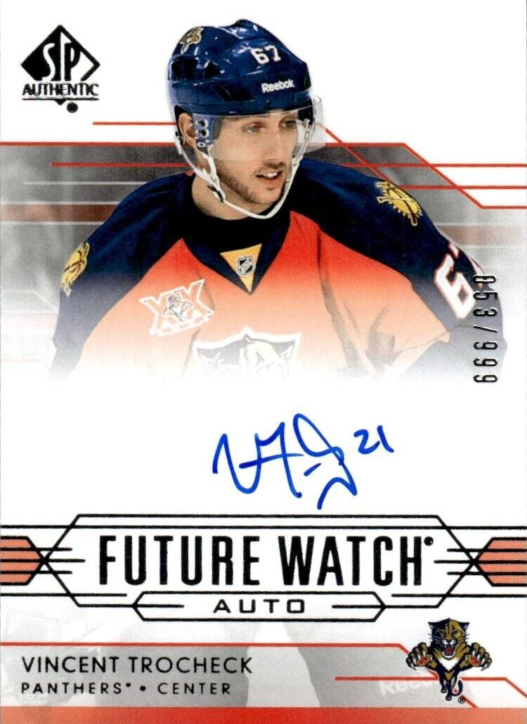 2014 SP Authentic Vincent Trocheck #283 card