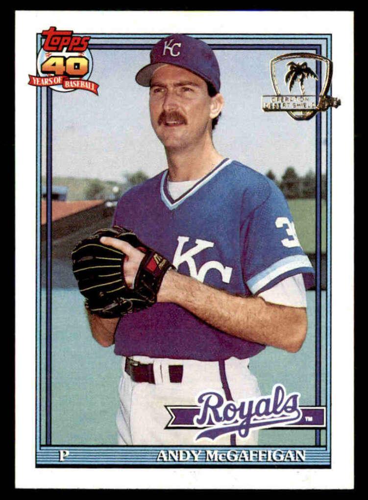 1991 Andy McGaffigan #671