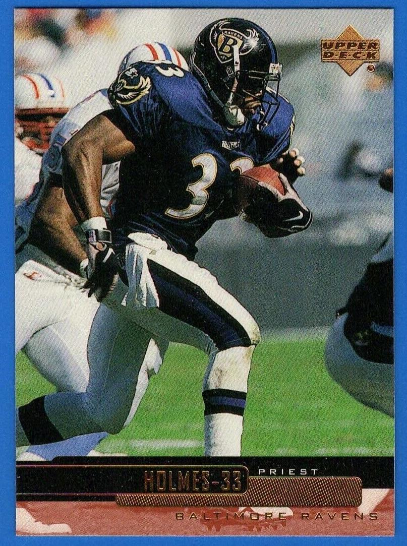 1999 Upper Deck Priest Holmes #15 card