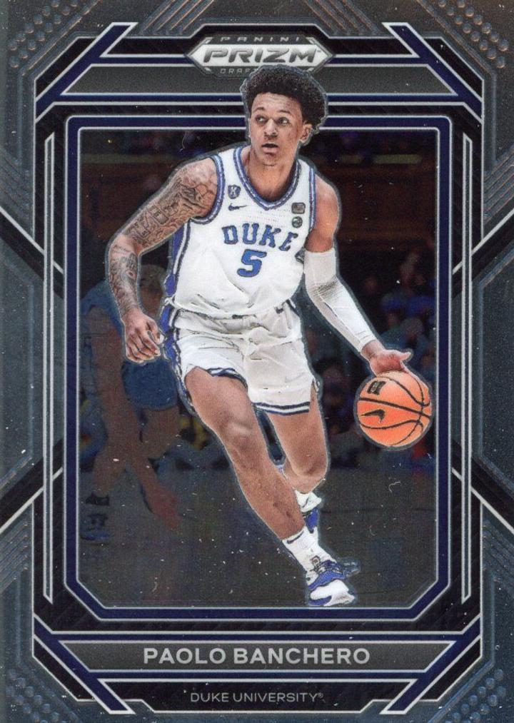 Paolo Banchero 2023 Prizm Draft Picks card