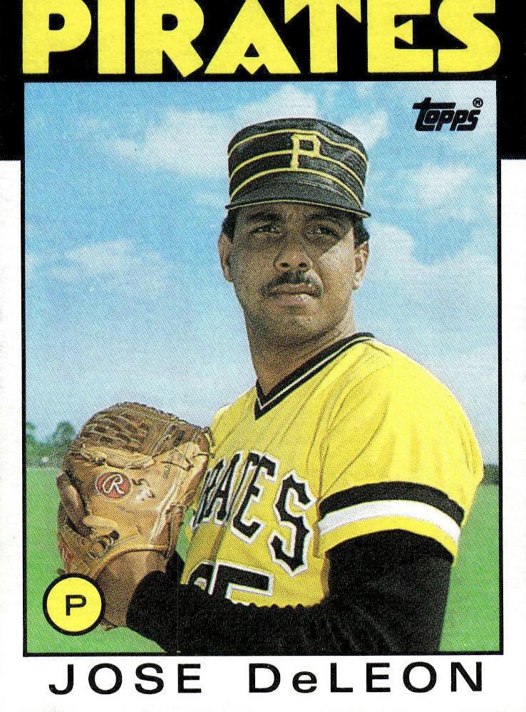 1986 Jose DeLeon #75