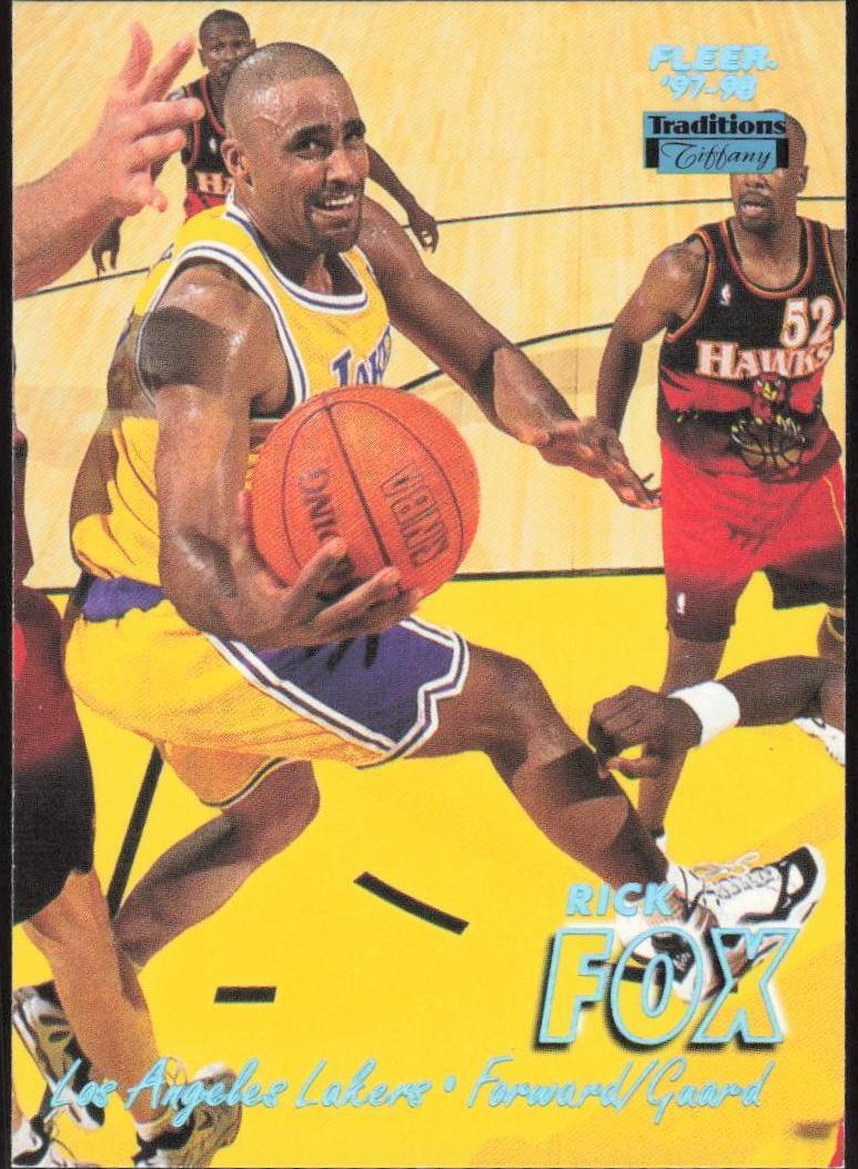 1997 Fleer Rick Fox #293 card