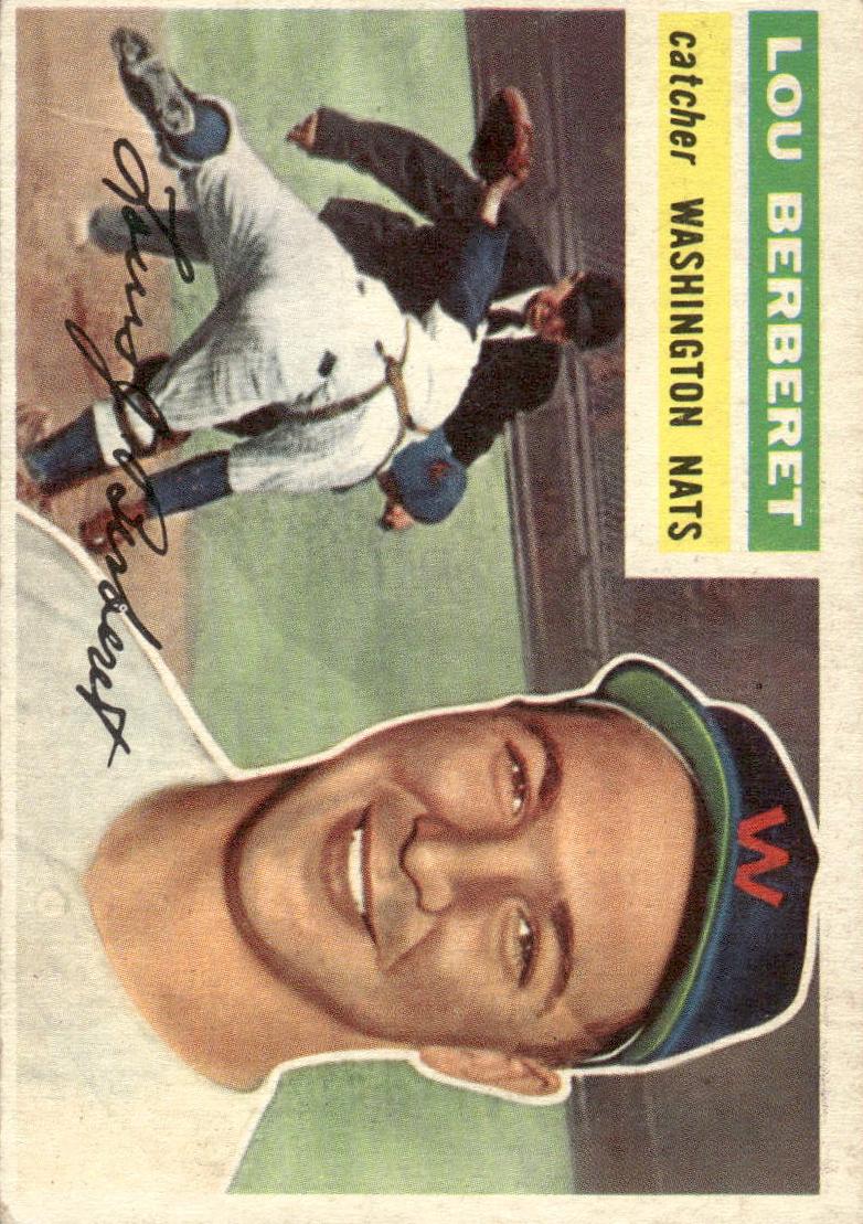 1956 Lou Berberet #329