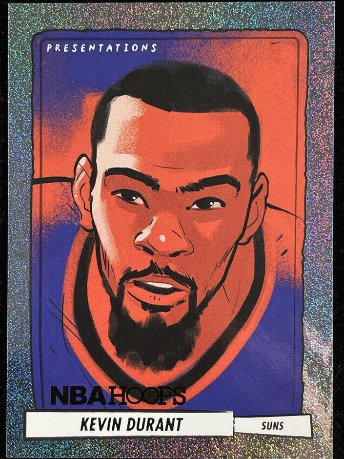 2023 Panini Hoops Premium Stock Presentations Kevin Durant #9 card