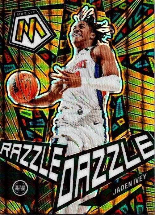 2022 Panini Mosaic Jaden Ivey #4 card