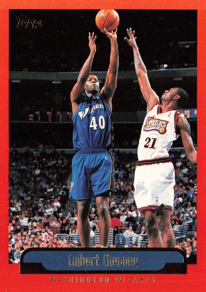 1999 Topps Calbert Cheaney #97 card