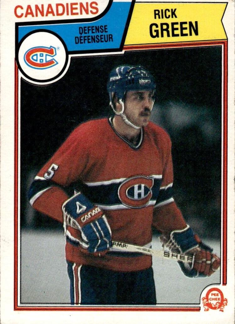 1983 O-Pee-Chee Rick Green #188 card