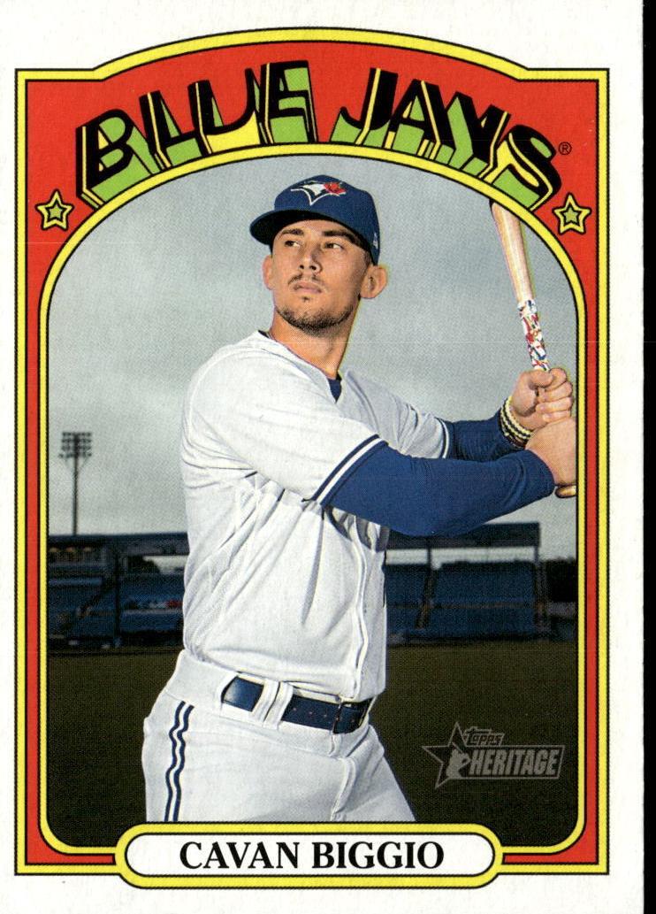 2021 Topps Heritage Cavan Biggio #216 card