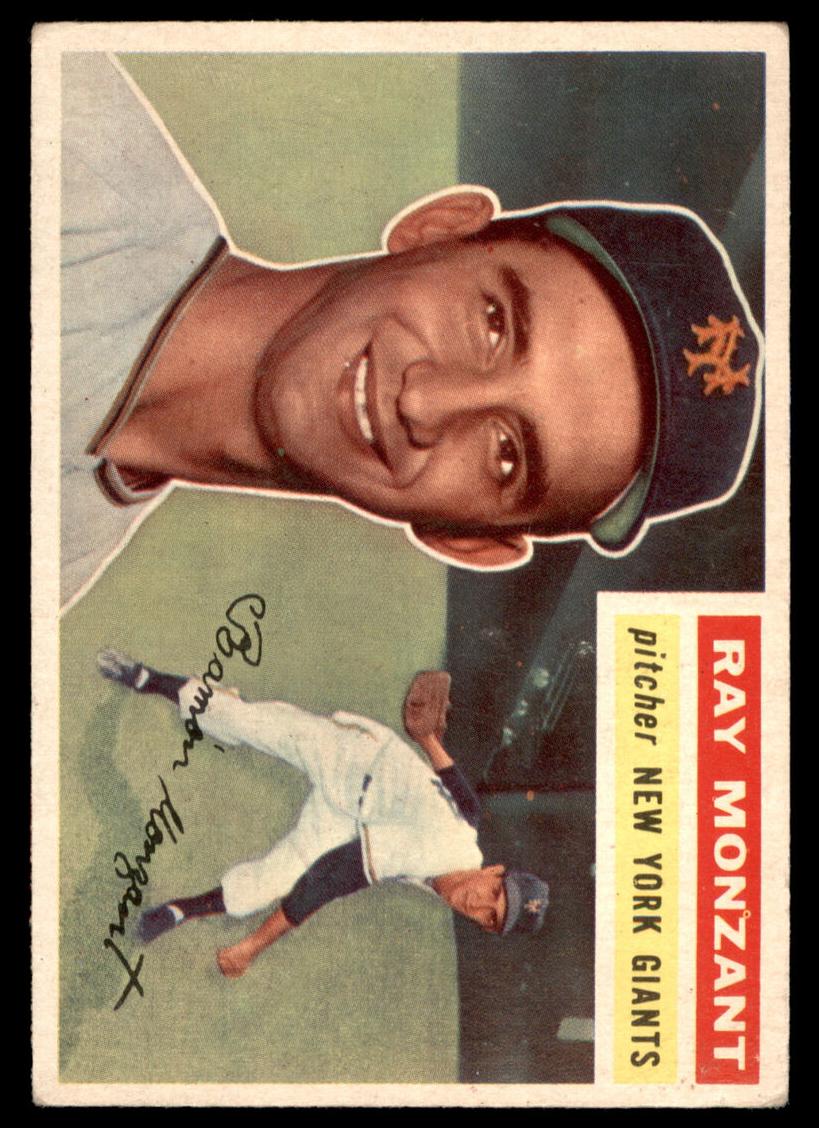 1956 Topps Ray Monzant #264 card
