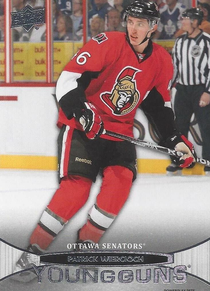 2011 Upper Deck Patrick Wiercioch #231 card