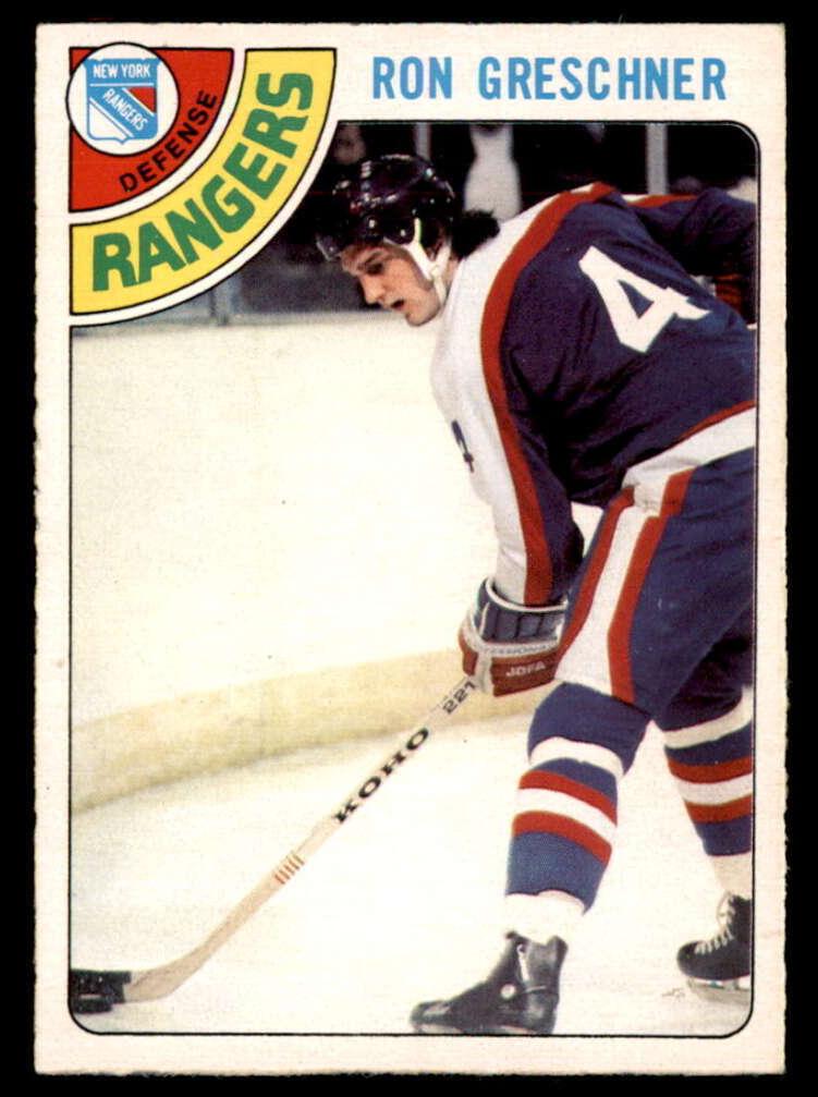 1978 O-Pee-Chee Ron Greschner #154 card
