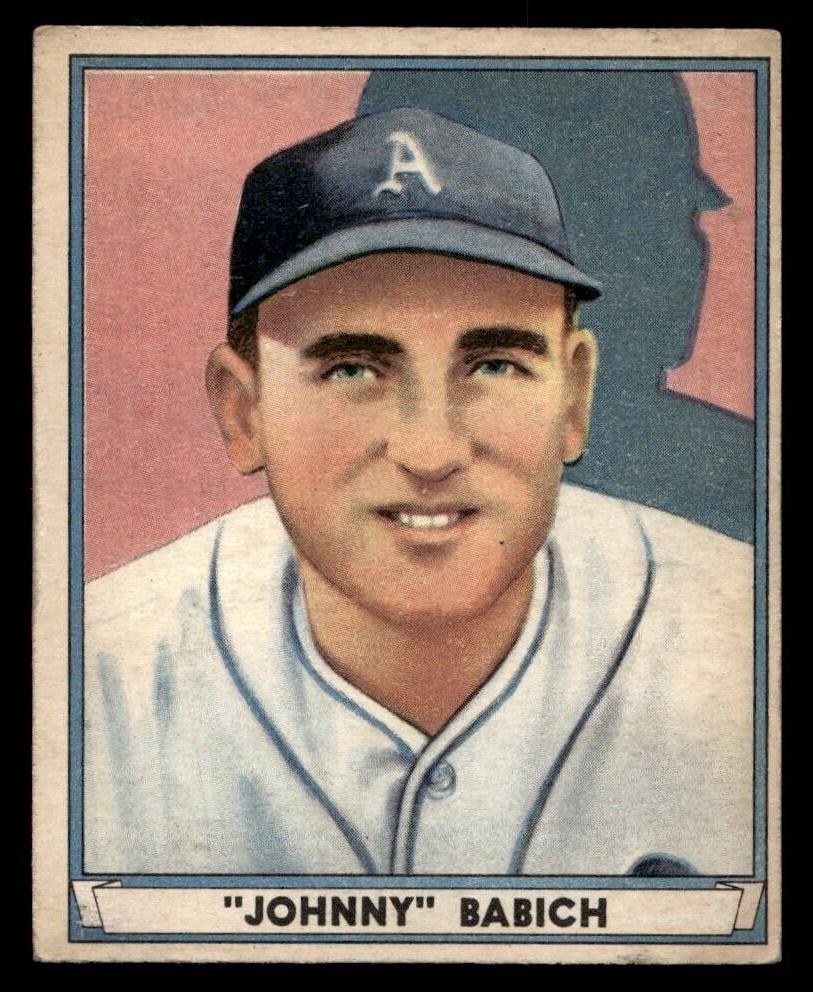 1941 Johnny Babich #40