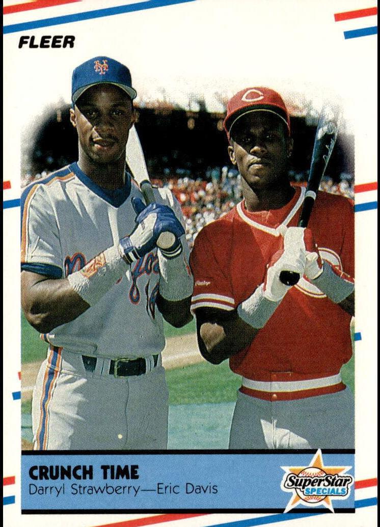 1988 Fleer Darryl Strawberry #637 card