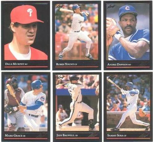 1992 Ryne Sandberg [Black Gold] #317