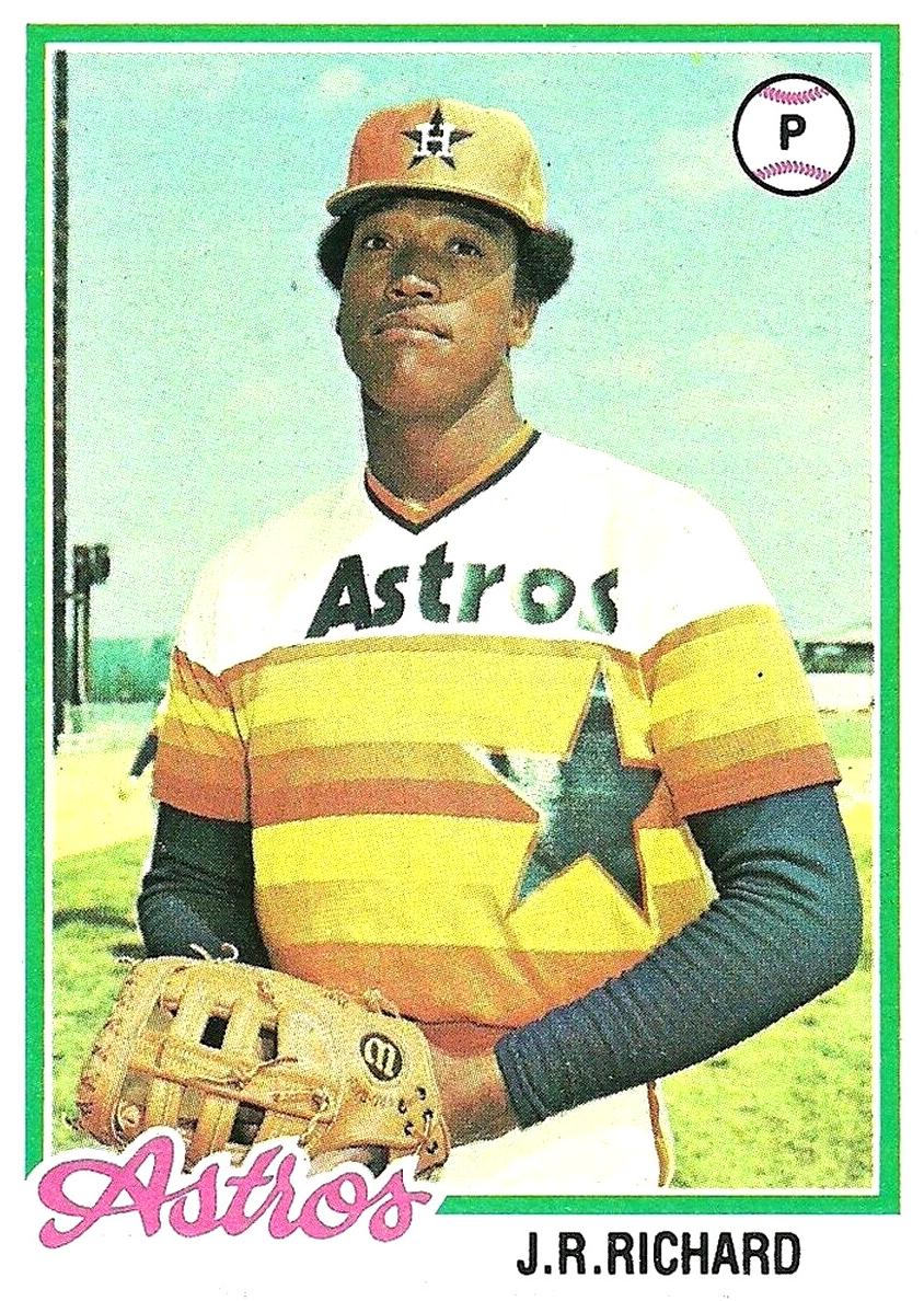 1978 Topps J.R. Richard #470 card