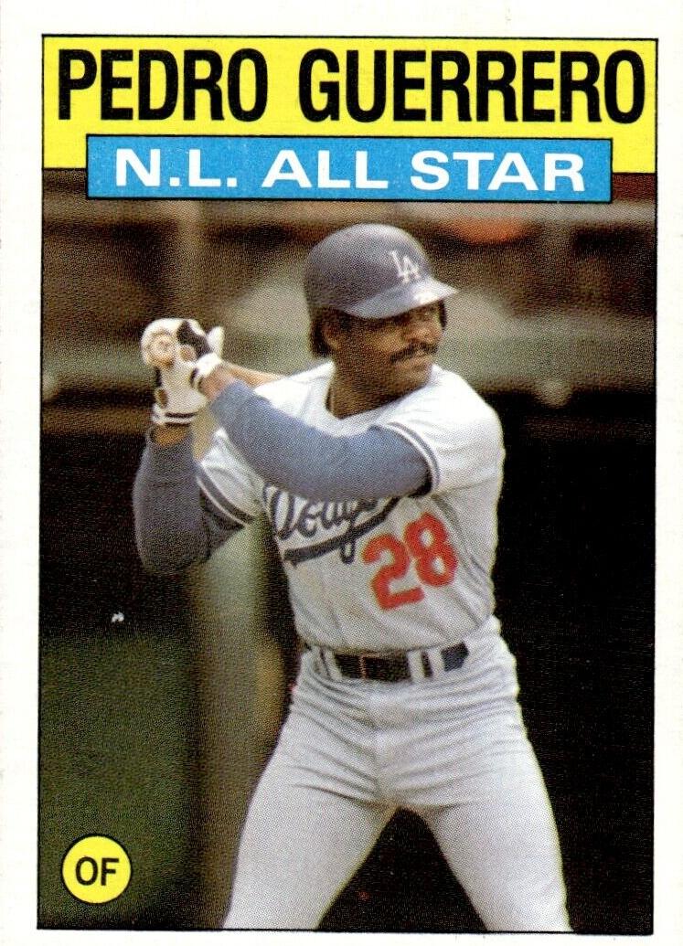 1986 Pedro Guerrero #706