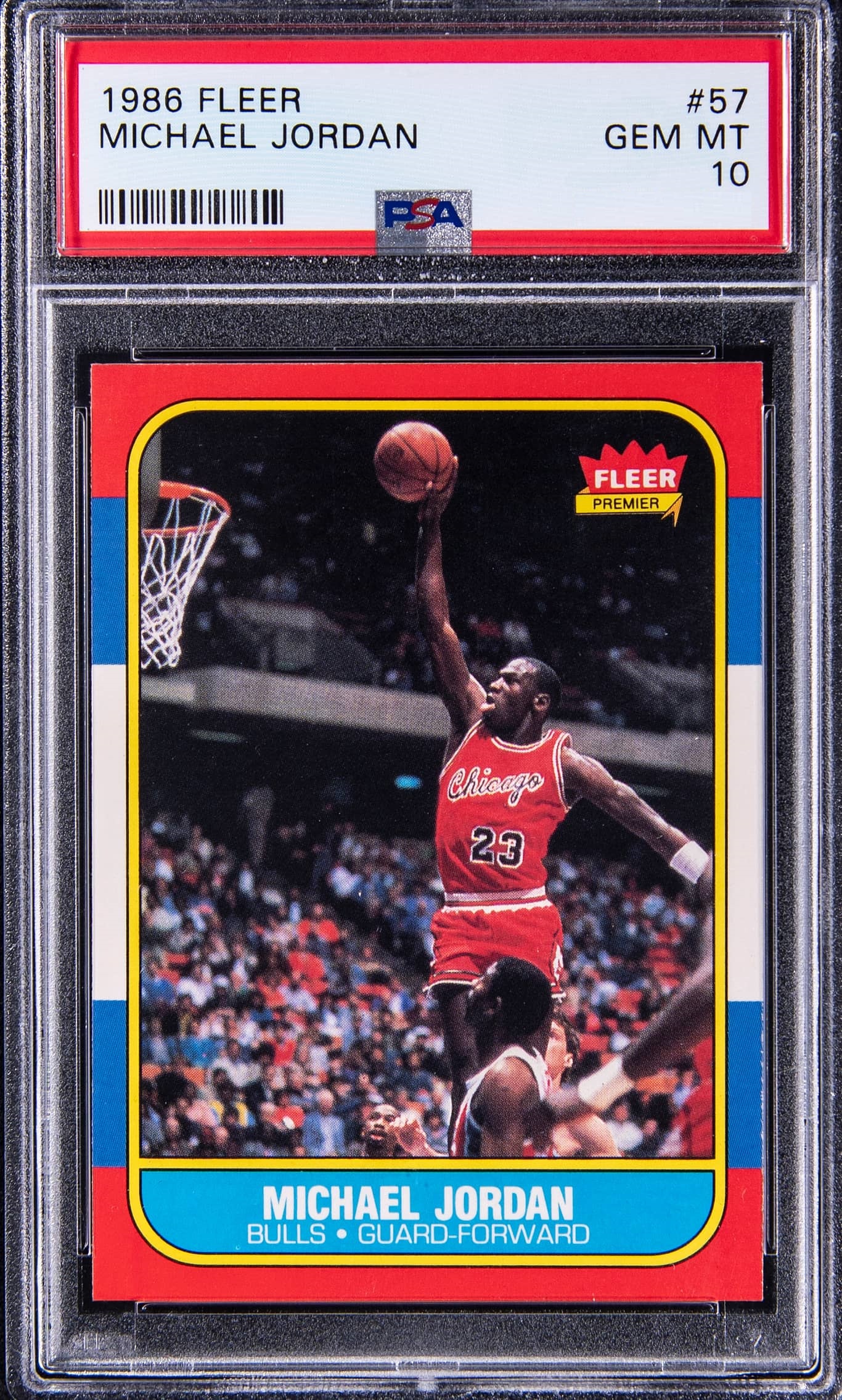 Michael Jordan 1986 Fleer Basketball
