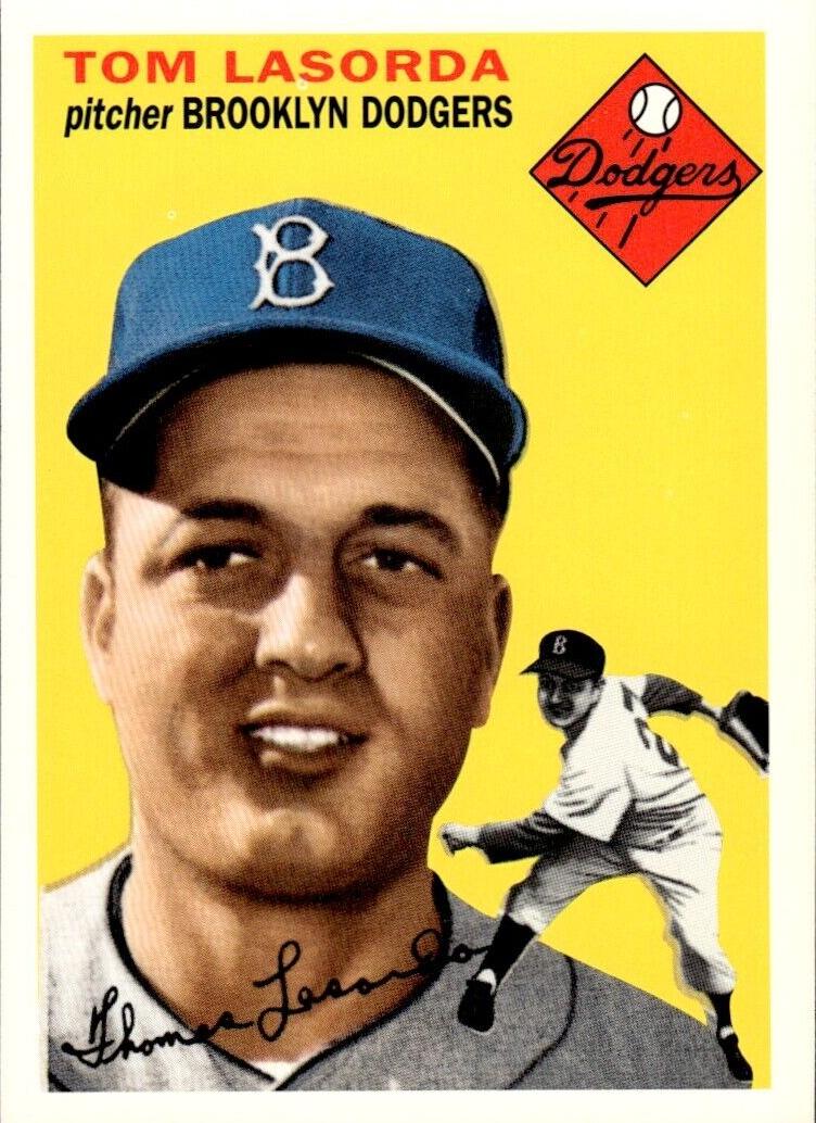 Tom Lasorda 1954 Topps Baseball
