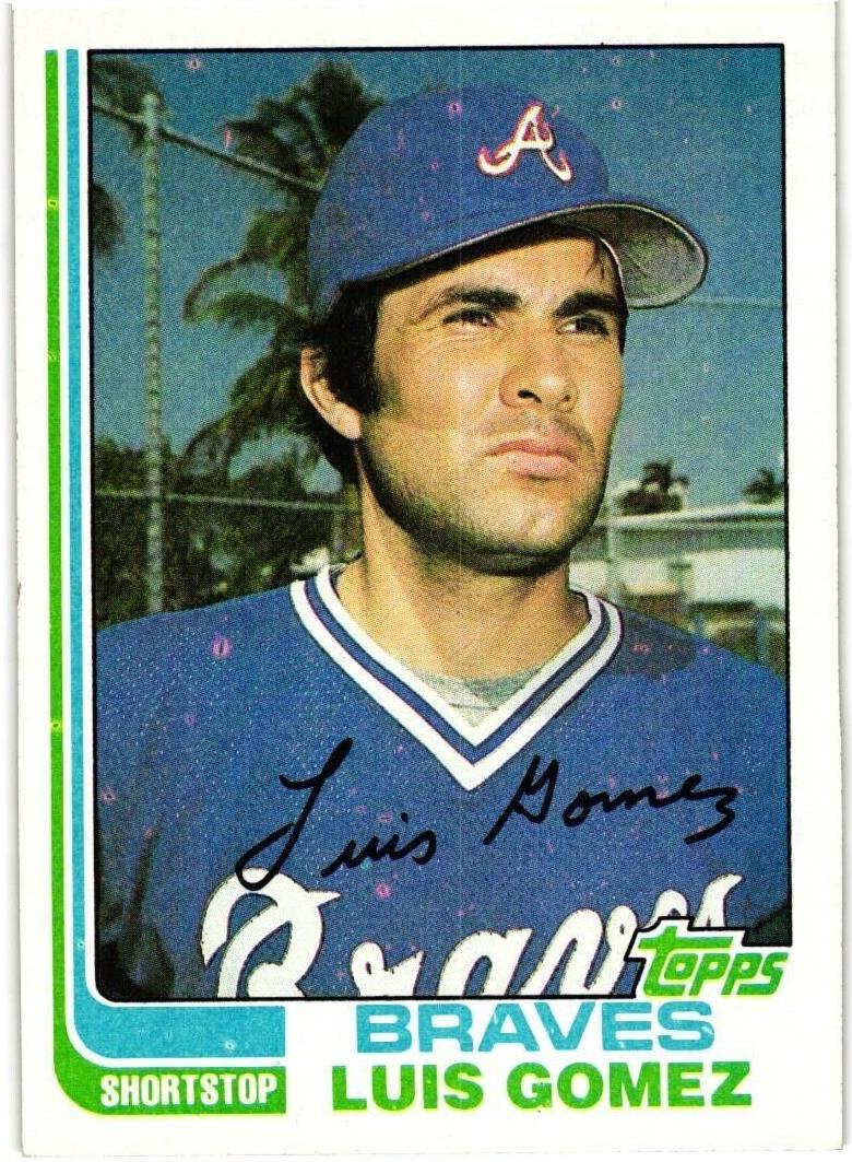 1982 Topps Luis Gomez #372 card