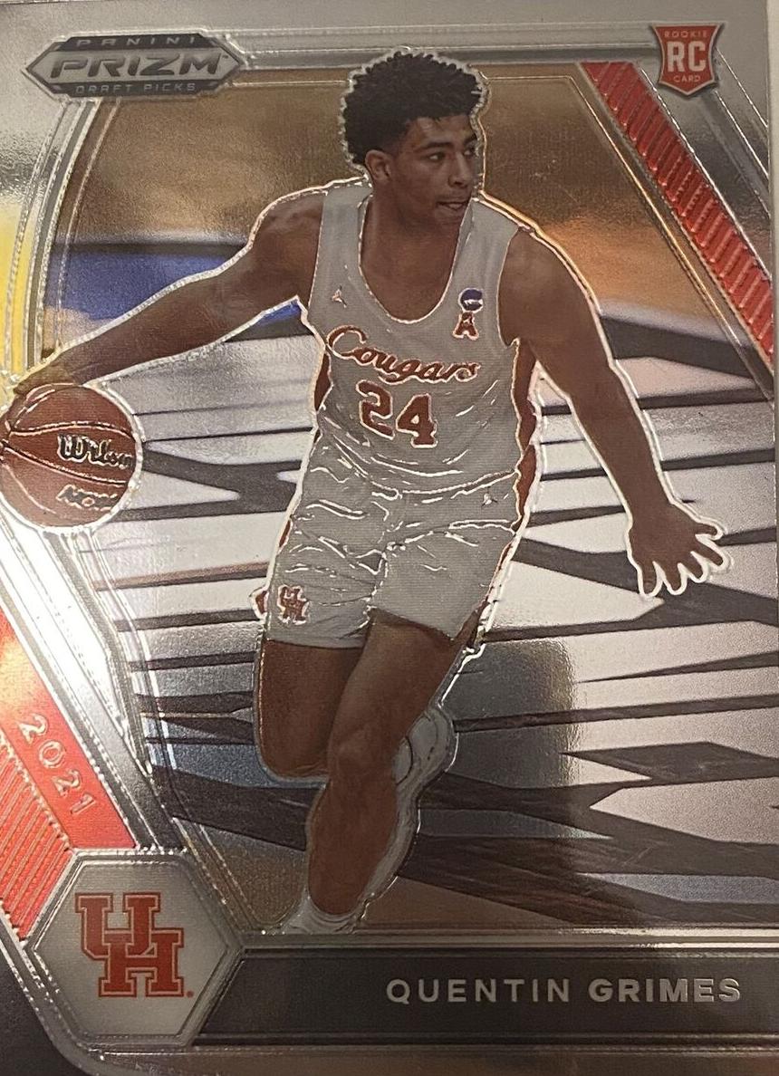 2021 Panini Prizm Draft Picks Quentin Grimes #46 card