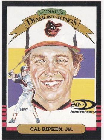 2001 Donruss Cal Ripken Jr. #DK-2 card