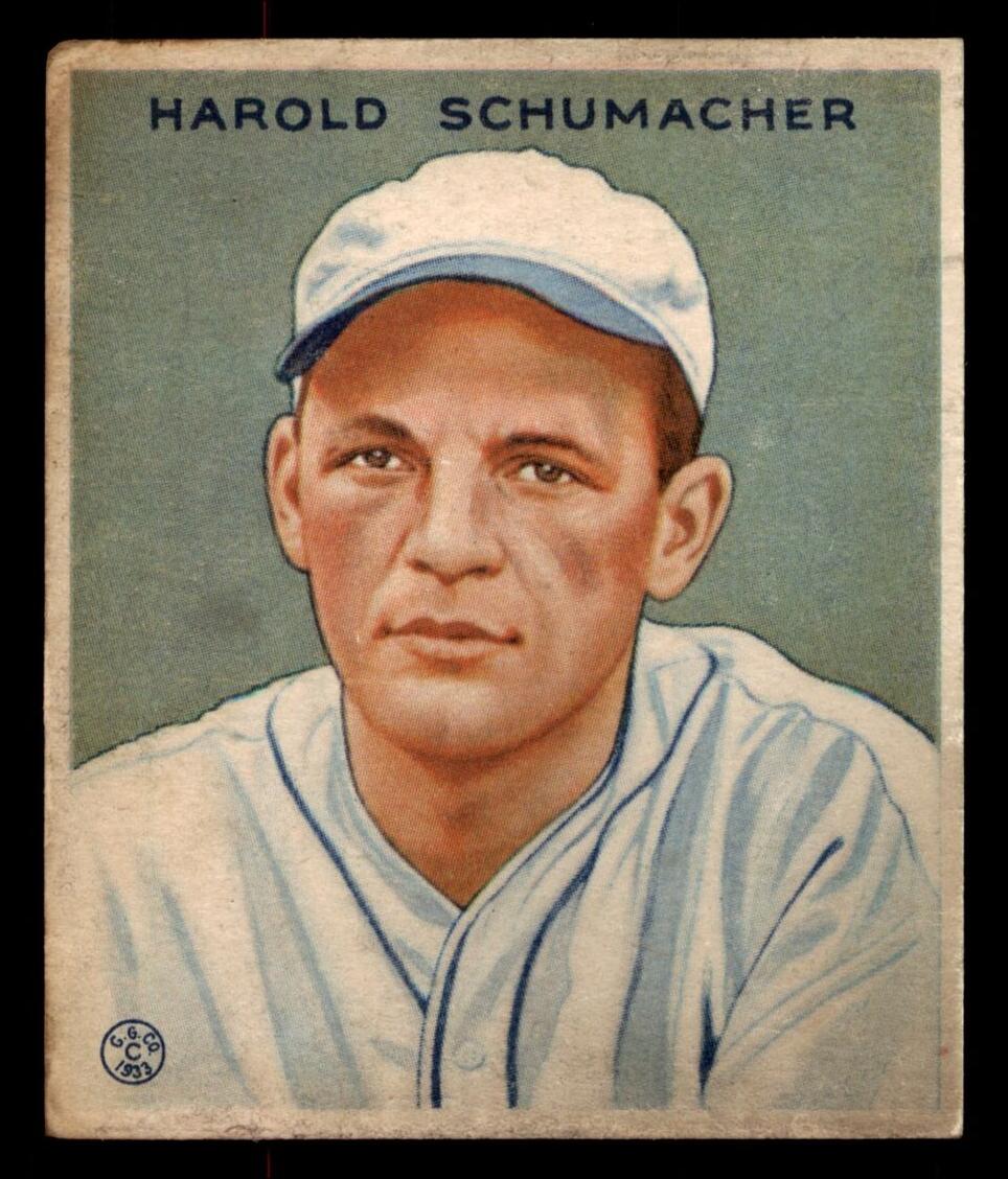 1933 Hal Schumacher #240
