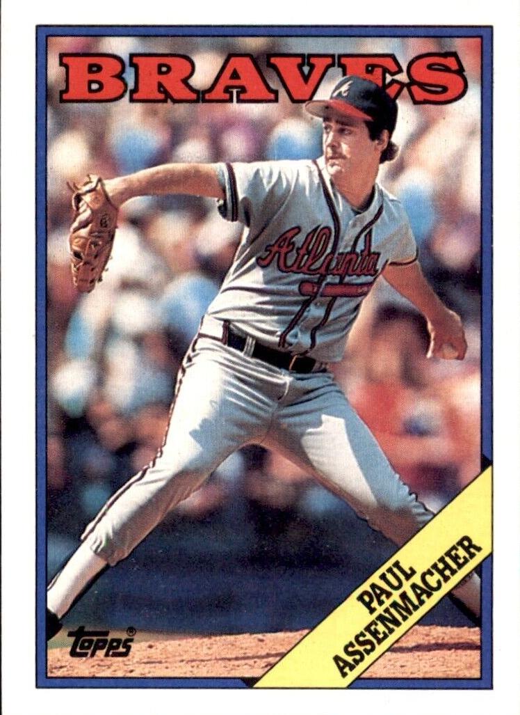 1988 Topps Paul Assenmacher #266 card
