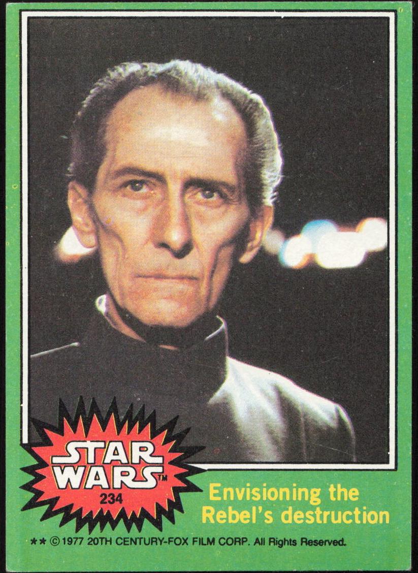 1977 Grand Moff Tarkin #234
