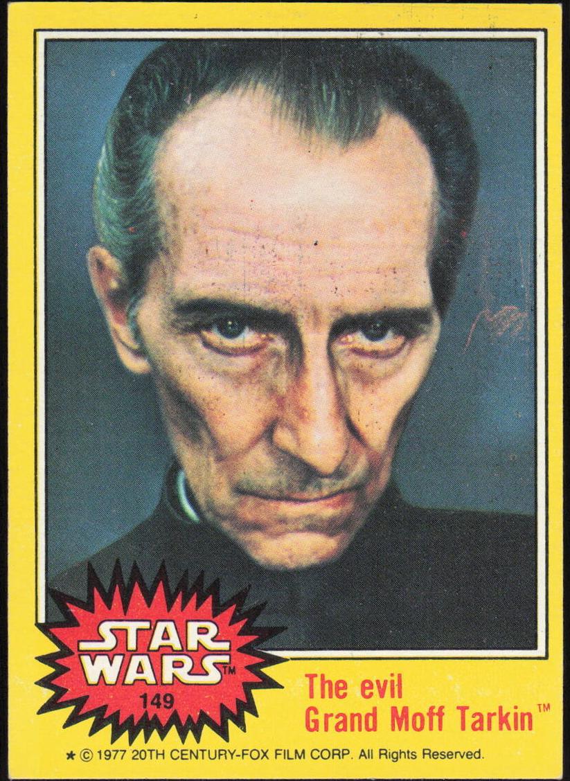 1977 Grand Moff Tarkin #149