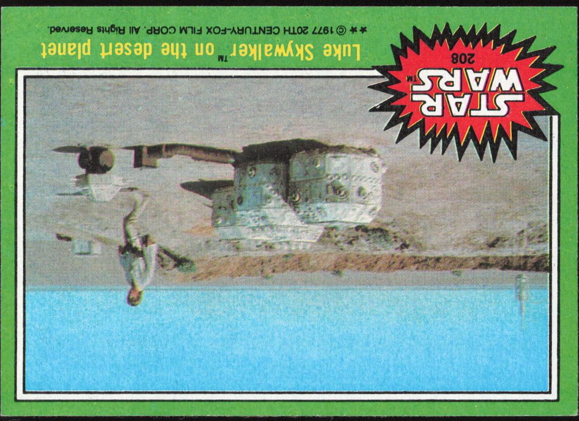 1977 Luke Skywalker #208