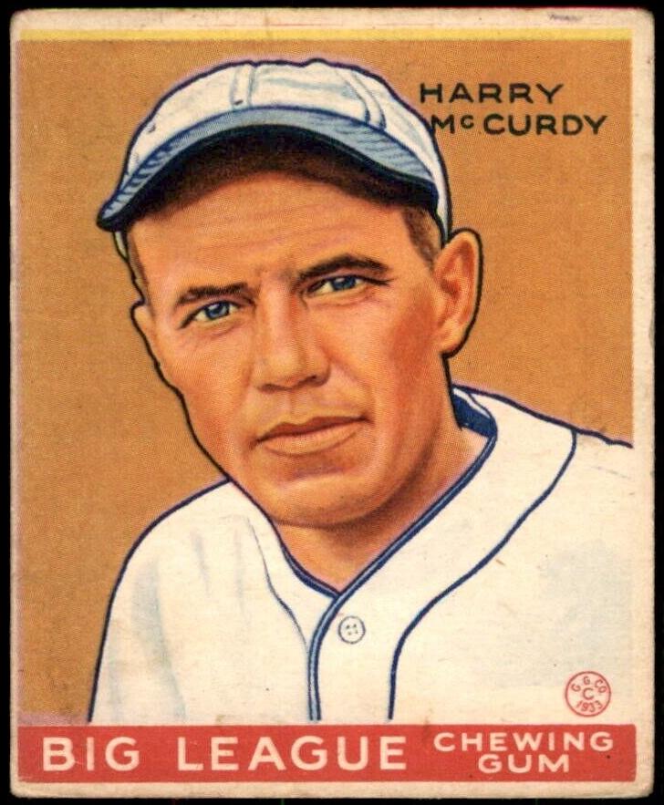 1933 Harry McCurdy #170