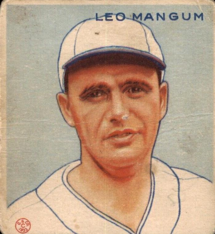 1933 Leo Mangum #162