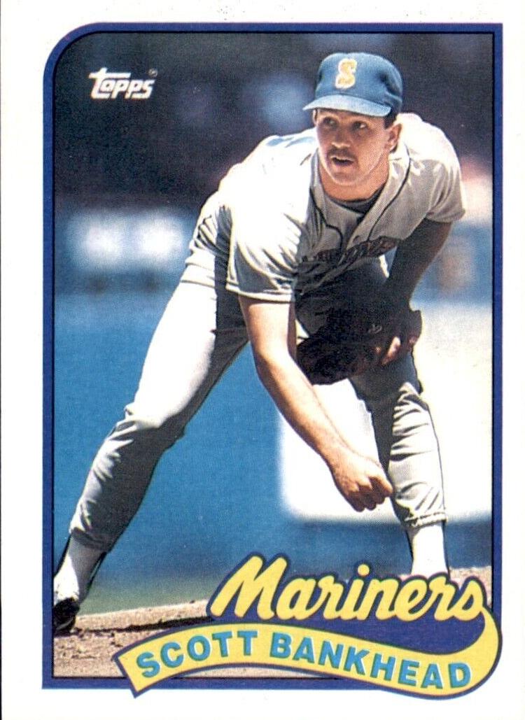 Scott Bankhead 1989 Topps Baseball