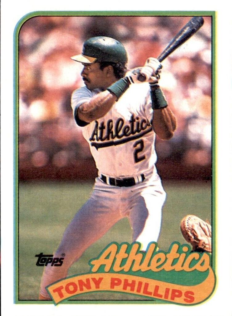 1989 Topps Tony Phillips #248 card